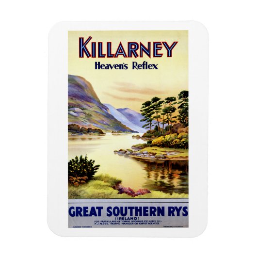 Killarney ~ Himmels Reflex Magnet (Vertikal)