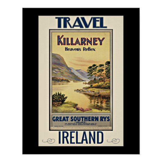 Killarney, Himmelsreflex, Poster (Vorderseite)