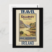Killarney, Himmelsreflex, Postkarte (Vorne/Hinten)