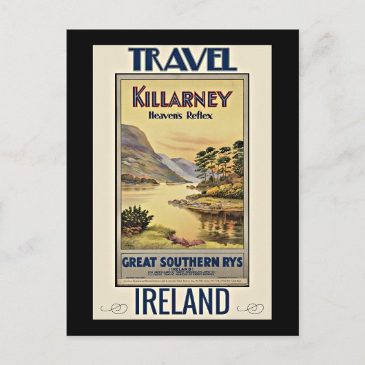 Killarney, Himmelsreflex, Postkarte (Vorderseite)