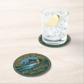 Killarney Ireland Runder Pappuntersetzer (Vor Ort)