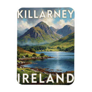 Killarney Irland Emeraldsee Berglandschaft Magnet