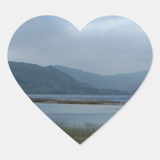 Killarney Irland Herz-Aufkleber (Vorderseite)