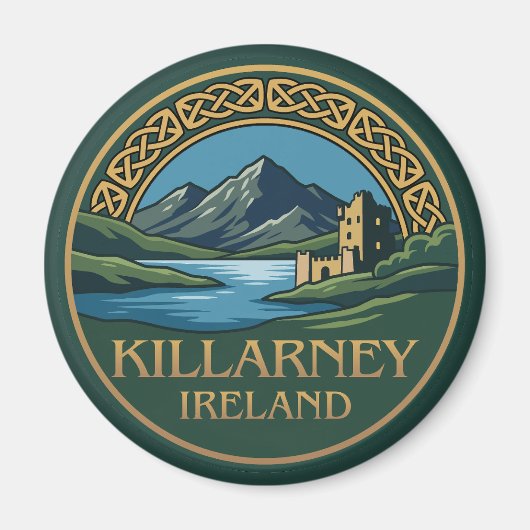 Killarney Irland Magnet (Vorne)
