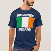 Killarney, Irland mit irischer Flagge T-Shirt (Vorderseite)