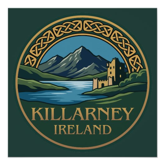 Killarney Irland Poster (Vorderseite)