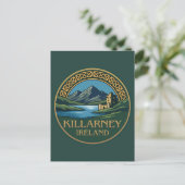 Killarney Irland Postkarte (Stehend Vorderseite)