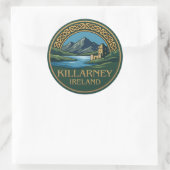 Killarney Irland Runder Aufkleber (Tasche)