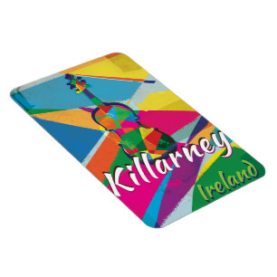 Killarney Irland Vintage Reiseplakat Magnet
