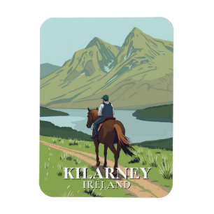 Killarney National Park Horseback Travel Magnet
