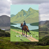 Killarney National Park Horseback Travel Postkarte