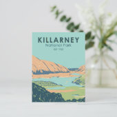 Killarney National Park Irland Reisen Vintag Postkarte (Stehend Vorderseite)