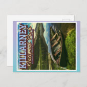 KILLARNEY NATIONAL PARK - KILLARNEY IRLAND POSTKARTE (Vorne/Hinten)