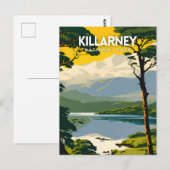 Killarney National Park Travel Postkarte (Vorne/Hinten)