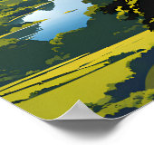 Killarney National Park Travel PS Poster (Ecke)