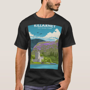 Killarney National Park Vintag Minimal Nature Pos T-Shirt