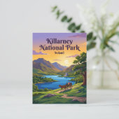 Killarney-Nationalpark Irland Postkarte (Stehend Vorderseite)