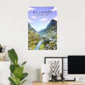 Killarney Nationalpark Irland Reiseplakat Poster (Heimbüro)