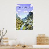Killarney Nationalpark Irland Reiseplakat Poster (Küche)