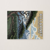 Killarney-Nationalpark Vintage-Reise Puzzle (Horizontal)