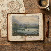 Killarney Postcard Lake Feiertagspostkarte