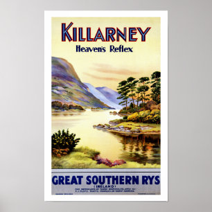Killarney ~ Reflex des Himmels Poster