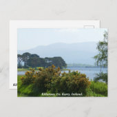 Killarney Seeufer, Landkreis Kerry, Irland Postkarte (Vorne/Hinten)