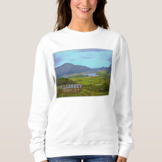 KILLARNEY WATERCOLOR - KILLARNEY SEE IRLAND SWEATSHIRT (Vorderseite)