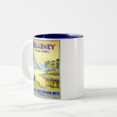 KILLARNEY ZWEIFARBIGE TASSE (Vorderseite Links)