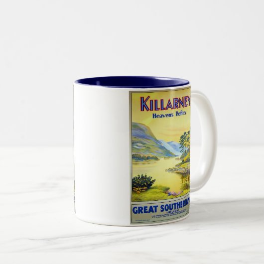 KILLARNEY ZWEIFARBIGE TASSE (VorderseiteRechts)