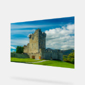 Killarneys alte Festung: Ross Castle Acrylschild (Winkel)