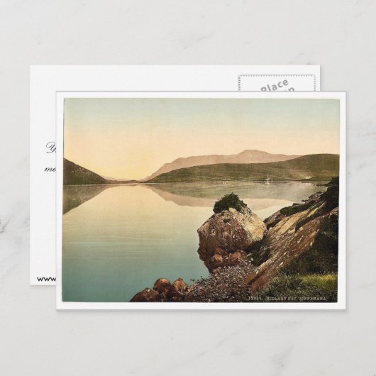 Killary Bay, Connemara. Galway, Irland magnif Postkarte (Vorne/Hinten)