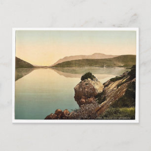 Killary-Bucht, Connemara. Co. Galway, Irland vergr Postkarte