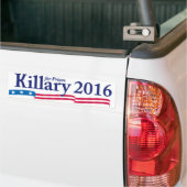 Killary (Hillary) für Gefängnis 2016 Autoaufkleber (Auf Lkw)