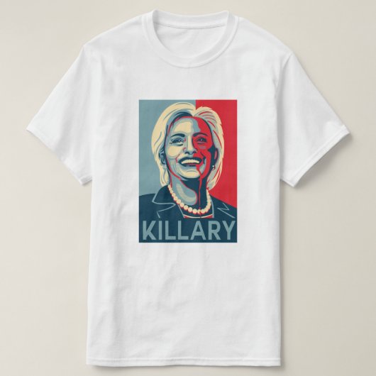 Killary - T - Shirt Hillary Clinton (Design vorne)