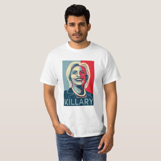 Killary - T - Shirt Hillary Clinton (Vorne ganz)