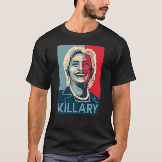 Killary - T - Shirt Hillary Clinton (Vorderseite)