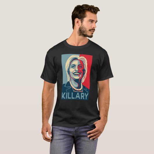 Killary - T - Shirt Hillary Clinton (Vorne ganz)