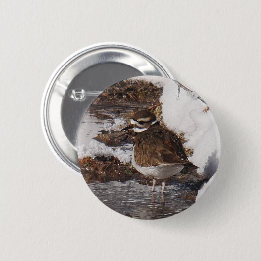 Killdeer-Abzeichen Button (Vorne & Hinten)