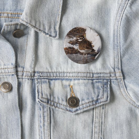 Killdeer-Abzeichen Button (Beispiel)
