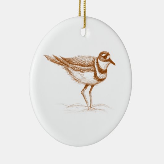 Killdeer Keramikornament (Rechts)
