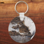 Killdeer-Schlüsselanhänger Schlüsselanhänger (Vorderseite)