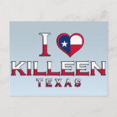 Killeen, Texas Postkarte (Vorderseite)