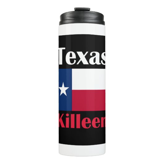 Killeen TX Thermosbecher (Vorderseite)