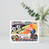 KILLEN AUS DER WELTRAUMPOSTKARTE POSTKARTE (Stehend Vorderseite)