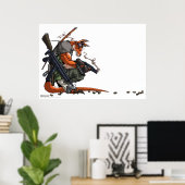 Killeoo Poster von Andie Tong (Heimbüro)