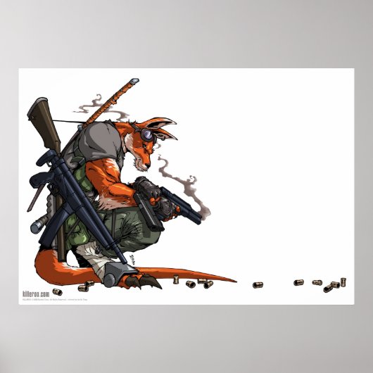Killeoo Poster von Andie Tong (Vorne)