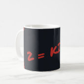 Killer 2s 2 Equals Kill Tasse (Vorderseite Links)