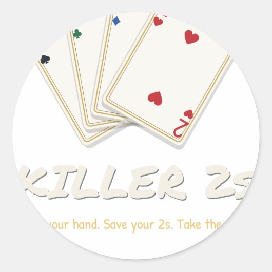 Killer 2s Logo Aufkleber (Vorderseite)