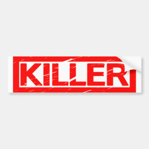 Killer-Briefmarke Autoaufkleber